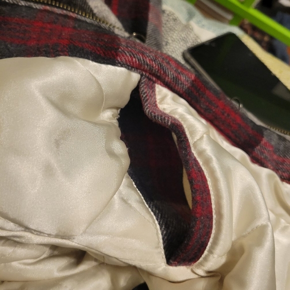 T5S 555Soul Triple 5 Soul Womans Plaid Winter Coat - Picture 6 of 8